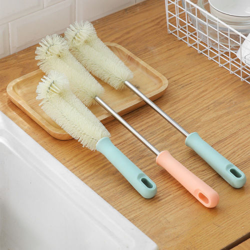 Cleaning cup tea cup water cup bottle brush water bottle warm pot kettle long handle cleaning brush brush pot artifact cup brush