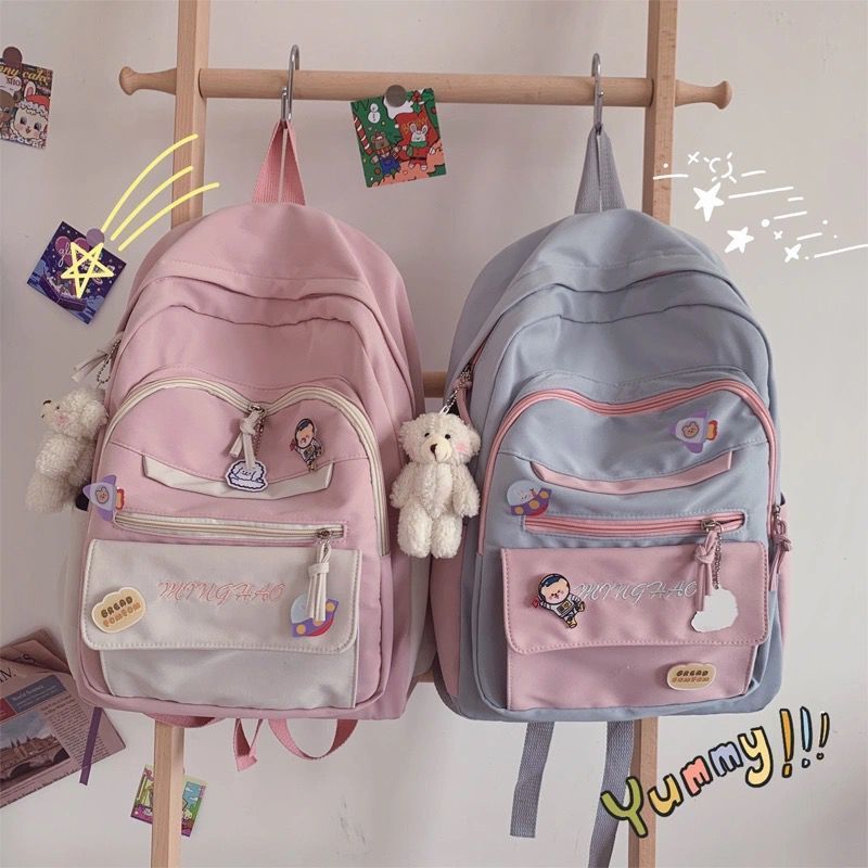 ins Mori middle school student schoolbag junior high school girl primary school student college style Japanese cute large-capacity Korean version of the shoulders
