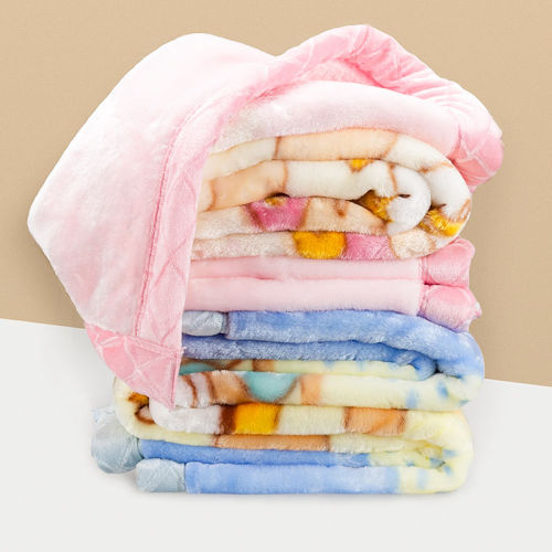 Small blanket baby blanket cover leg blanket is thickened autumn and winter small blanket children's blanket baby blanket is thickened