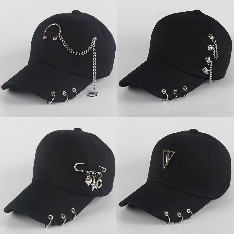 Hat female summer Korean version all-match outdoor fashion baseball cap couple casual sunscreen cap hoop baseball cap