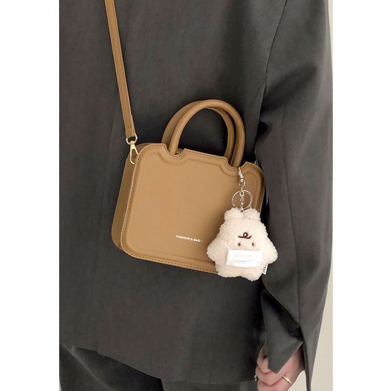 Retro portable biscuit bag high-level foreign style small bag female 2022 new all-match ins one-shoulder messenger small square bag