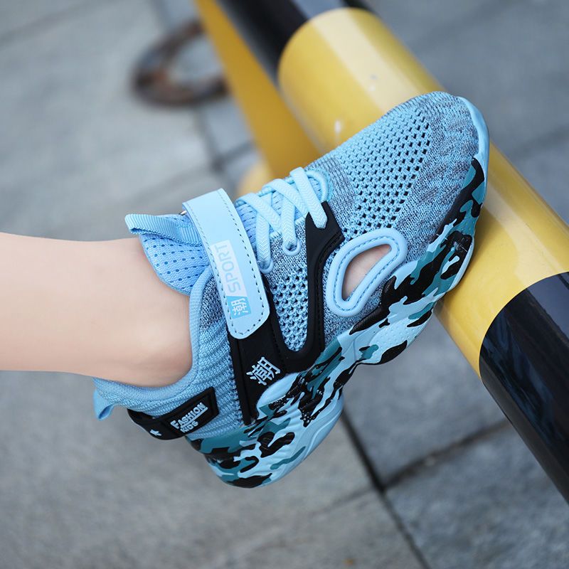 2022 summer new boys sports shoes mesh breathable children's running shoes non-slip girls boys shoes ABC