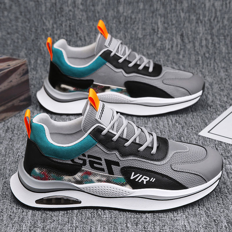Men's shoes 2022 new Forrest Gump running trend all-match casual sports trendy shoes dad shoes mesh summer breathable