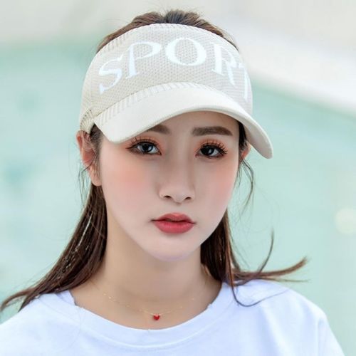 Empty peaked cap men's Korean version of the tide summer cover the face champion sun hat women's summer topless baseball cool hat sports
