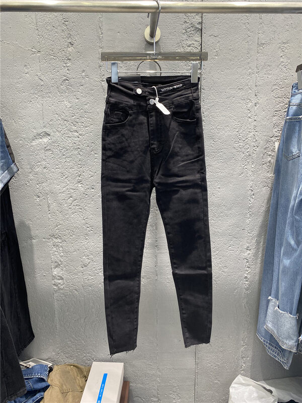 New in early autumn!【DTOO.LIN】All-match alphabet jeans N2338A# OZQ