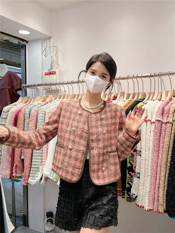 New in autumn! [CAMELLIA] Xiaoxiang style short coat 9935# HJY