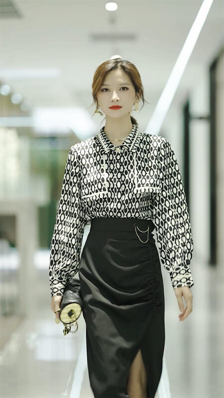 New in autumn! [Aite. Samari] Commuter simple fashion shirt 5620# JJ
