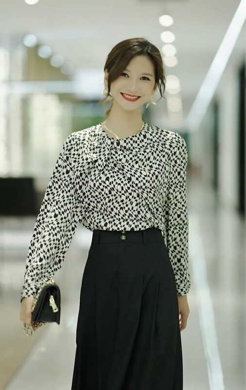 New in autumn! [Aite. Samari] commuter fashion design shirt 5618# JJ