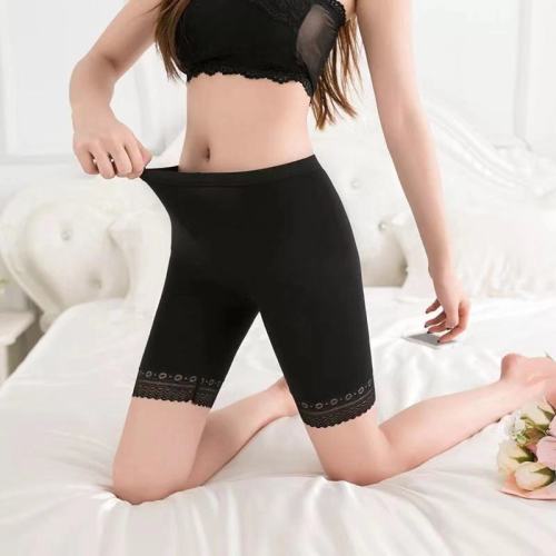 1-3 pieces of large size fat MM lace leggings anti-running women's summer safety pants women's three-point five-point pants shorts
