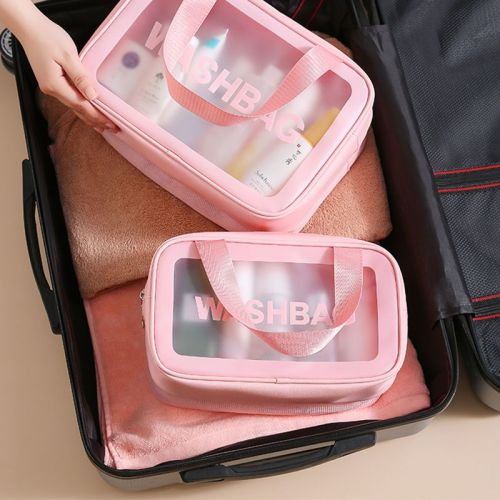  new super-hot net red cosmetic bag large-capacity high-value dry and wet separation wash bag skin care product storage bag