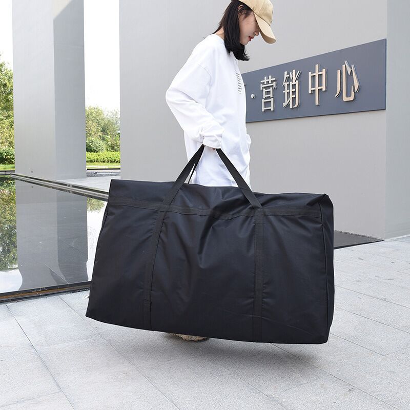 Oxford cloth storage bag home durable quilt oversized capacity travel bag student dormitory waterproof woven bag