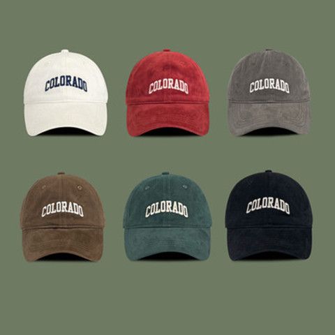 Japanese letter embroidery peaked cap women's autumn new student casual all-match slimming face small soft top baseball cap