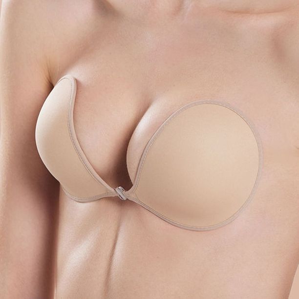 Silicone invisible bra breast paste female wedding dress with gathering small breast breast paste large bra underwear condole belt flat breast summer thin money