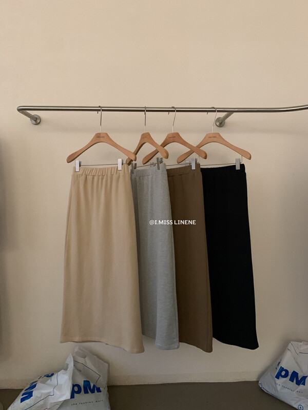 Original price 50.76! 【IMISS】Korean casual all-match slim skirt QK3557# FHX