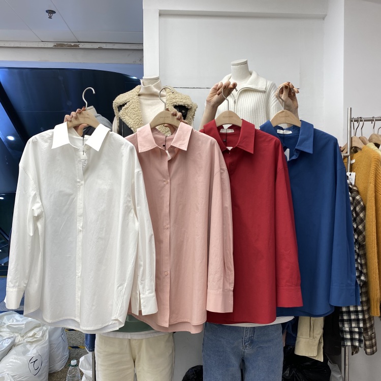 【T.G】Simple Style Versatile Casual Shirt 13125# CSX