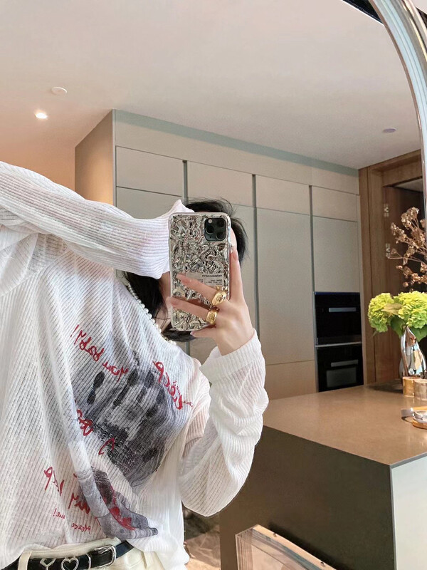 New in autumn! [YT] Portrait old printed long-sleeved T-shirt T51529# PCZ