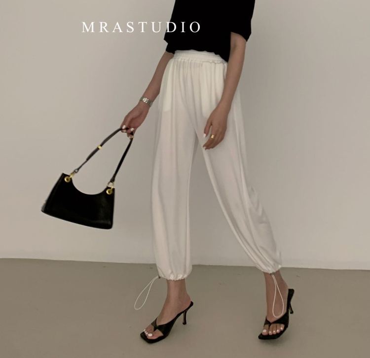 Original price 43.99! [MRA] Comfortable and versatile simple casual pants W3209