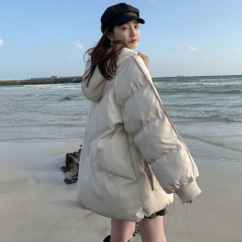 Cotton-padded clothes women's Korean version of loose cotton-padded jacket 2022 new ins short student bread clothes anti-season winter coat