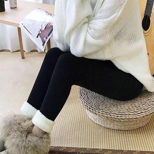 New elastic outer wear leggings plus velvet thickening high waist tight autumn and winter slim fit and thin skinny pants women's pants