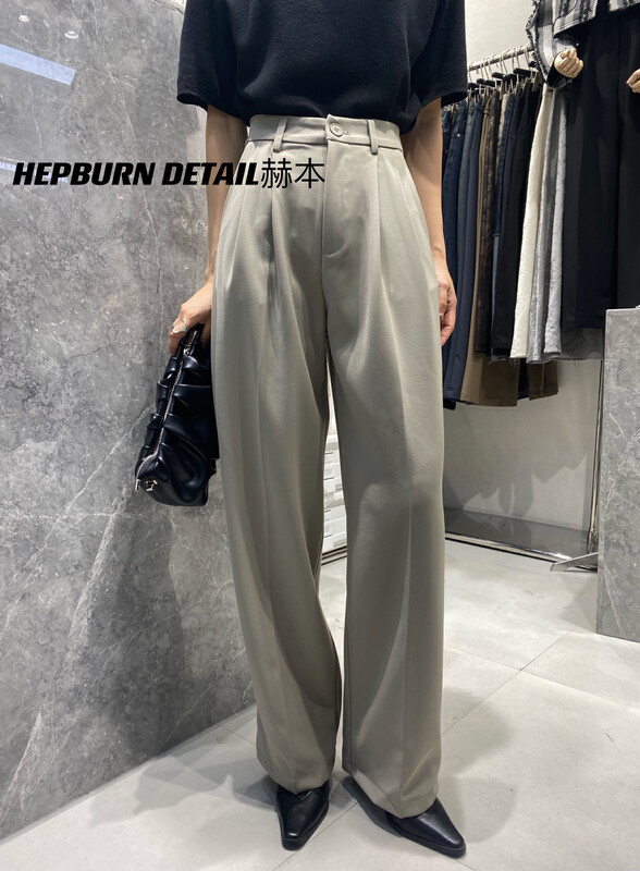 [HEPBURN Hepburn] Upgraded version of the popular trousers slim fit and versatile temperament 1903-1