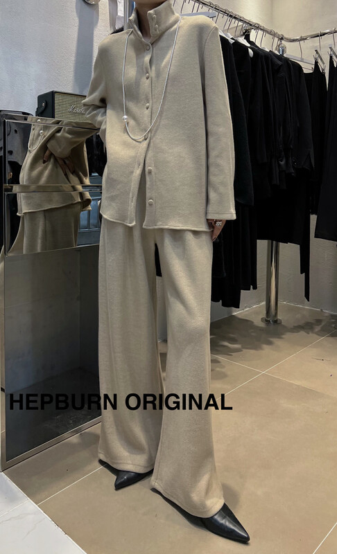 [HEPBURN Hepburn] Fashionable casual casual pants are high and comfortable 5320