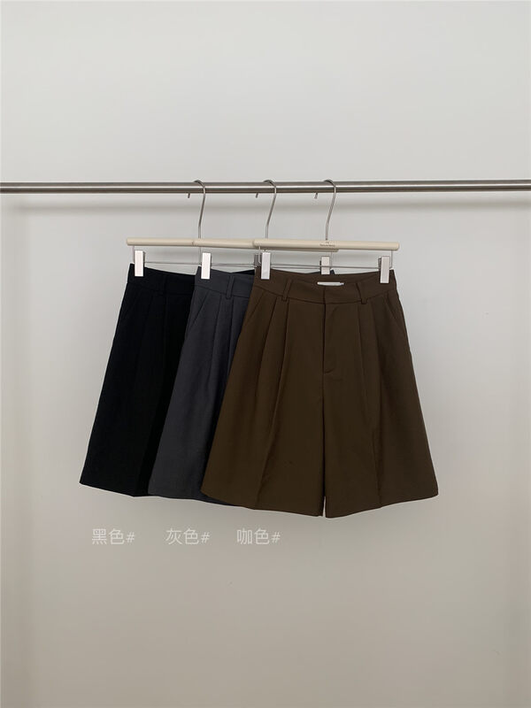 New in winter! [TN] Simple and versatile Korean fashion casual shorts 6134# CLS