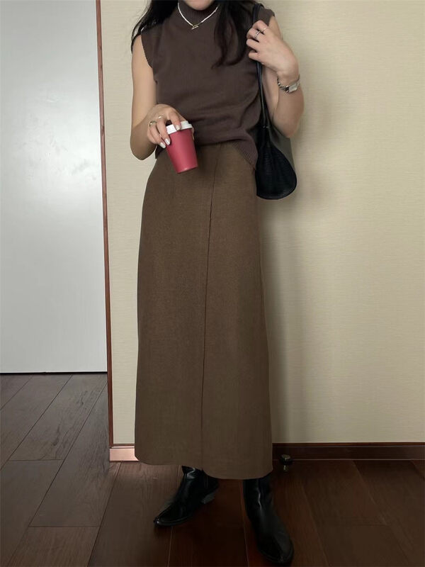 【TN】Commuter fashion Korean style slim skirt T5164# CLS