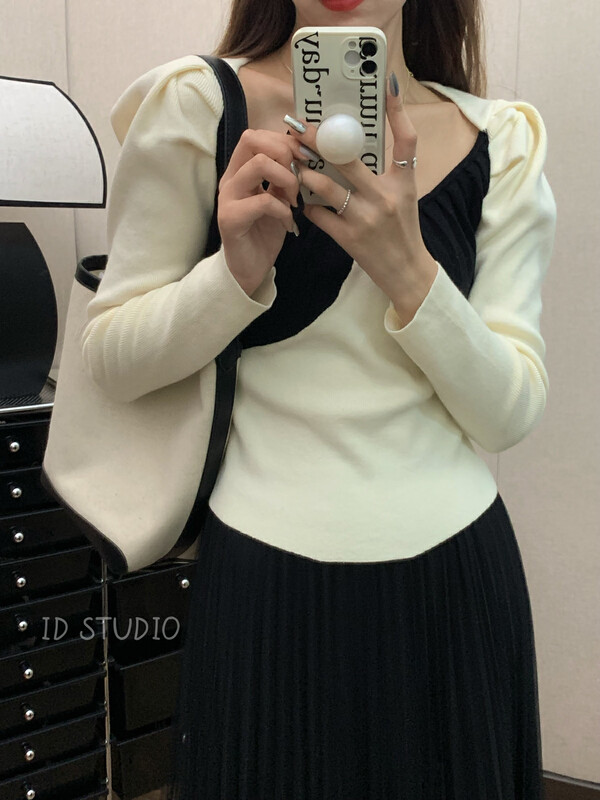 【I-D】Korean style all-match temperament shirt 3313# L