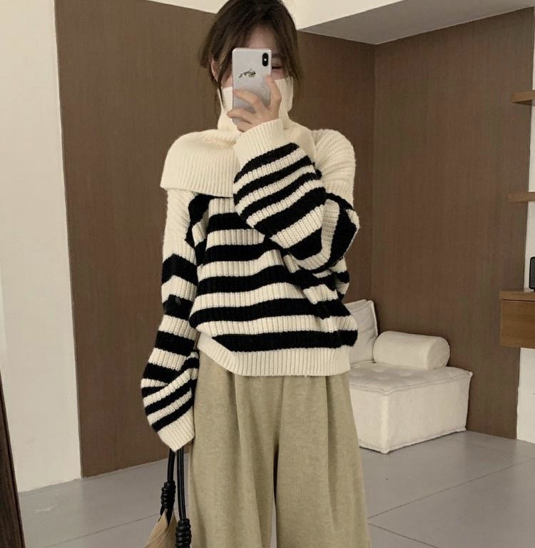 【Y.JIA】Korean style knitted sweater 881