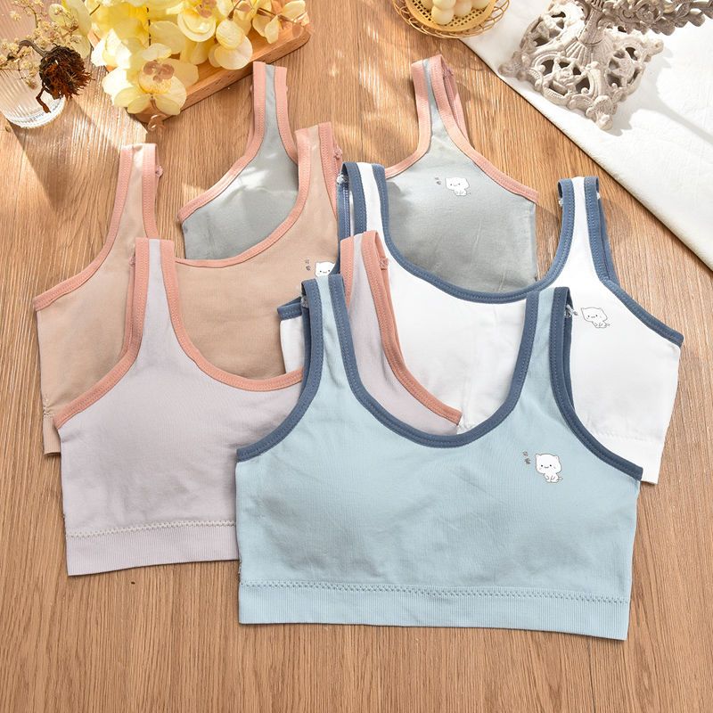Girls underwear, junior high school students, primary school students, female middle school students, 10-18 years old, small vest, big boy, girls bra