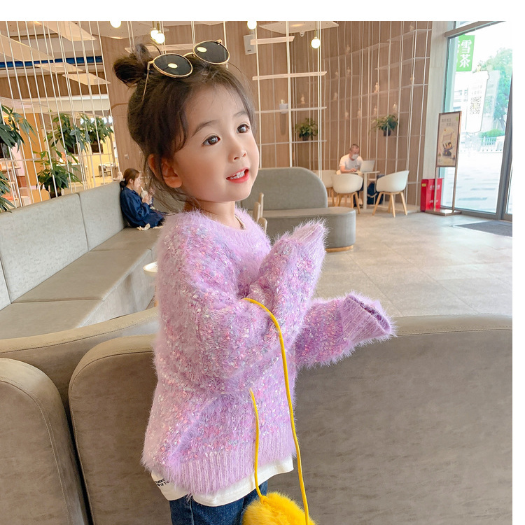 Girls Sweater 2022 New Children's Girls' Western Style Baby Jacket