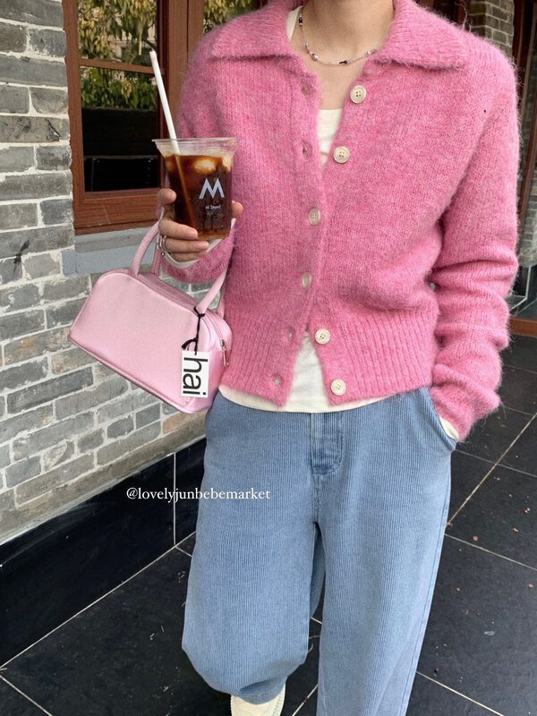 【DT CLASSIC】Sweet, gentle and all-match lady warm sweater (with 10% wool) M5185# JHY