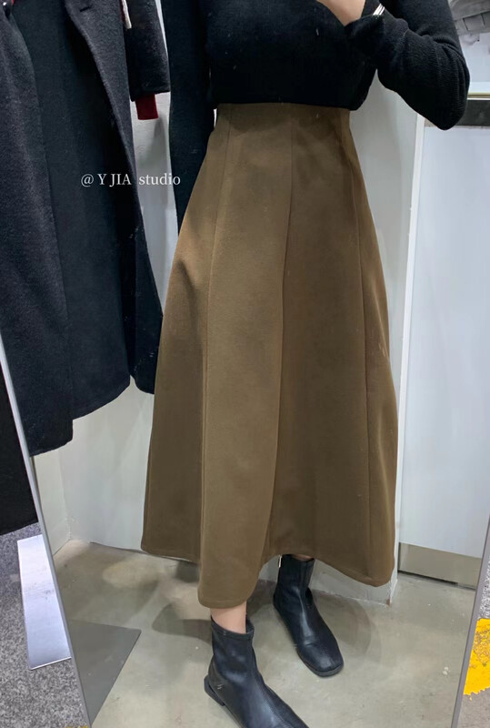 【Y.JIA】Korean version high waist slim skirt 2387-1