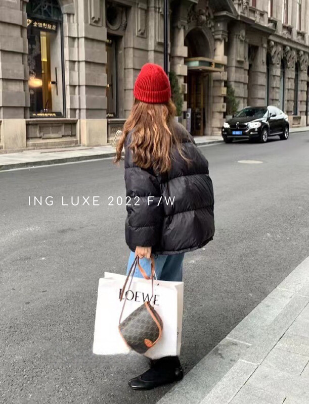 [ING] Korean winter must-have thickened warm (including 90 white duck down) warm down jacket 8380# FHX