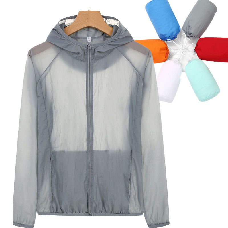 2022 sun protection clothing summer thin men's and women's outdoor sunshade cycling clothing light and breathable jacket wholesale sun protection clothing