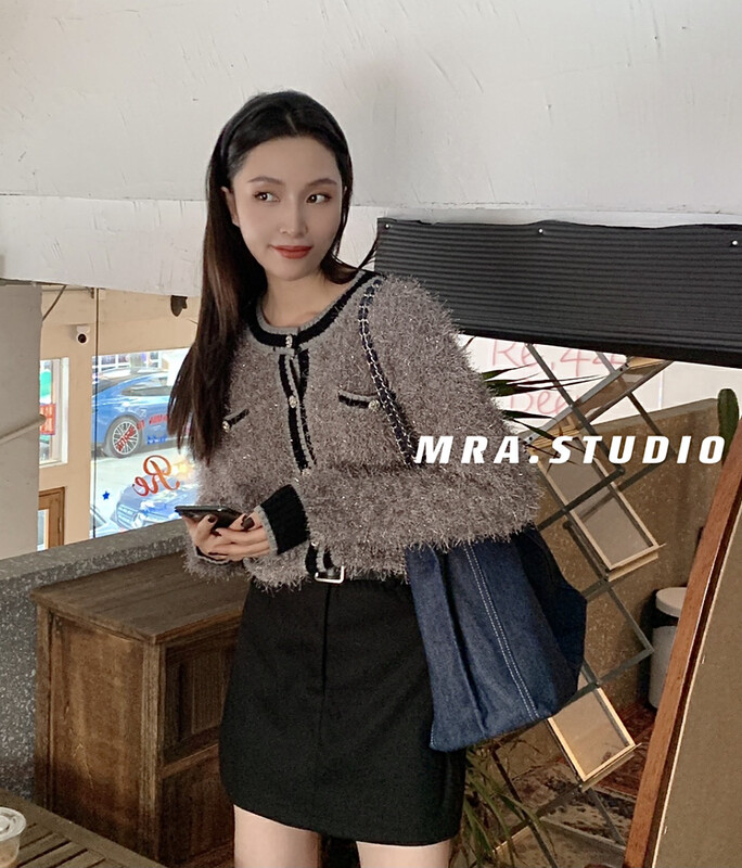[MRA] High-end temperament and small fragrance short jacket DH308-1