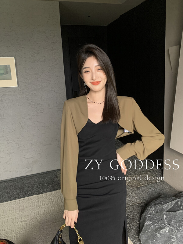 Original price 88.99! [ZY] All-match short suit jacket Korean fashion short jacket 18011