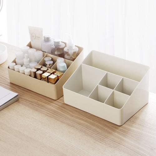 Cosmetic storage box large dressing table desktop drawer first jewelry storage box plastic sorting storage box