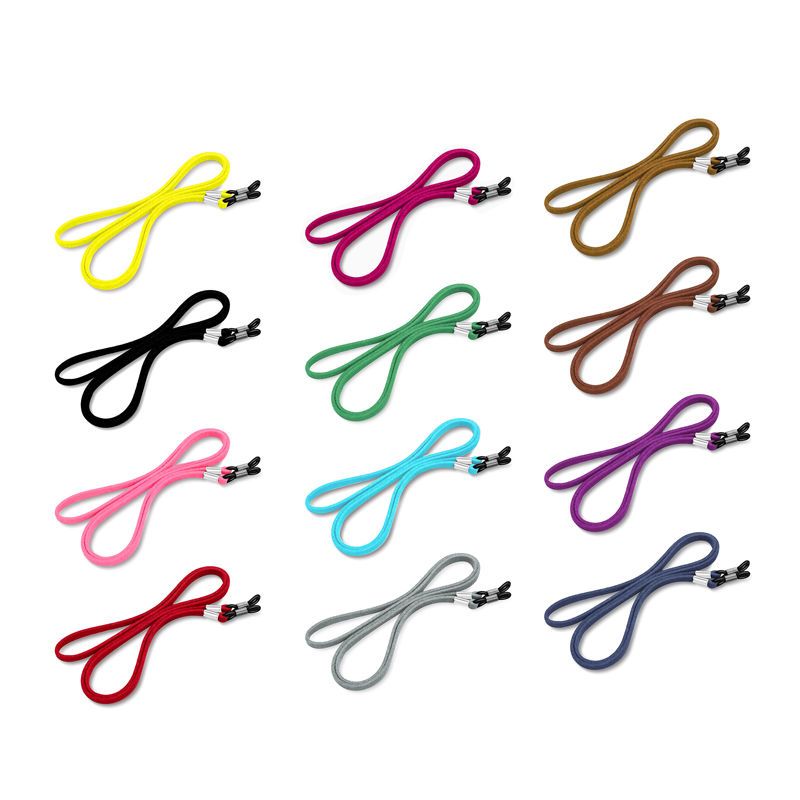 Korean suede glasses rope non-slip chain presbyopia glasses lanyard sports retro hanging neck fashion glasses chain tide