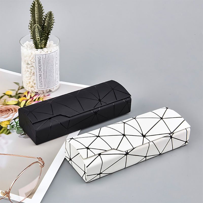 Glasses case ins girl anti-pressure retro literature and art Harajuku personality portable sun storage male sunglasses eye box