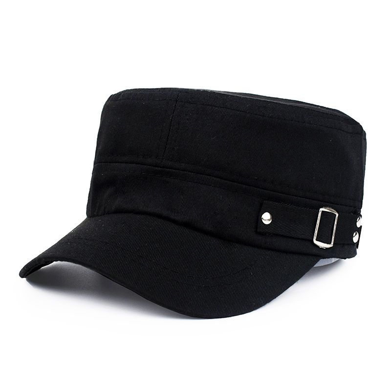 Spring and autumn flat cap men's peaked cap Korean version of the trendy casual peaked cap dad men's hat middle-aged and elderly hats
