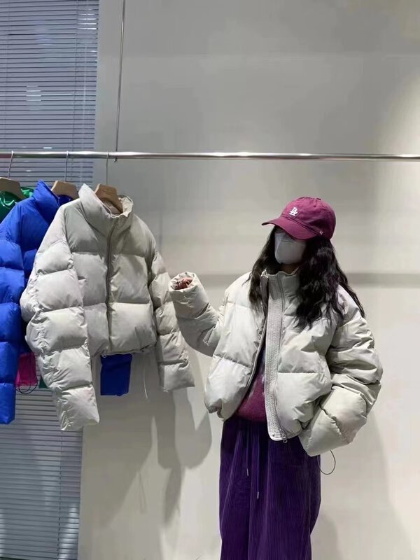【RAINBOW】Explosive style candy color warm down jacket (bakery version with double zipper) YS1-07021# FHX