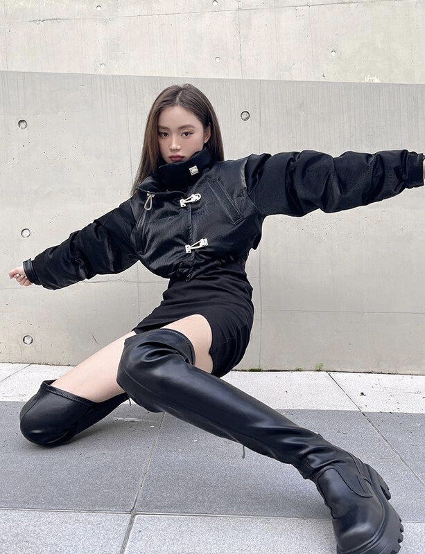 【JH】Fashion stitching breasted bread short warm padded jacket 43325# PCZ