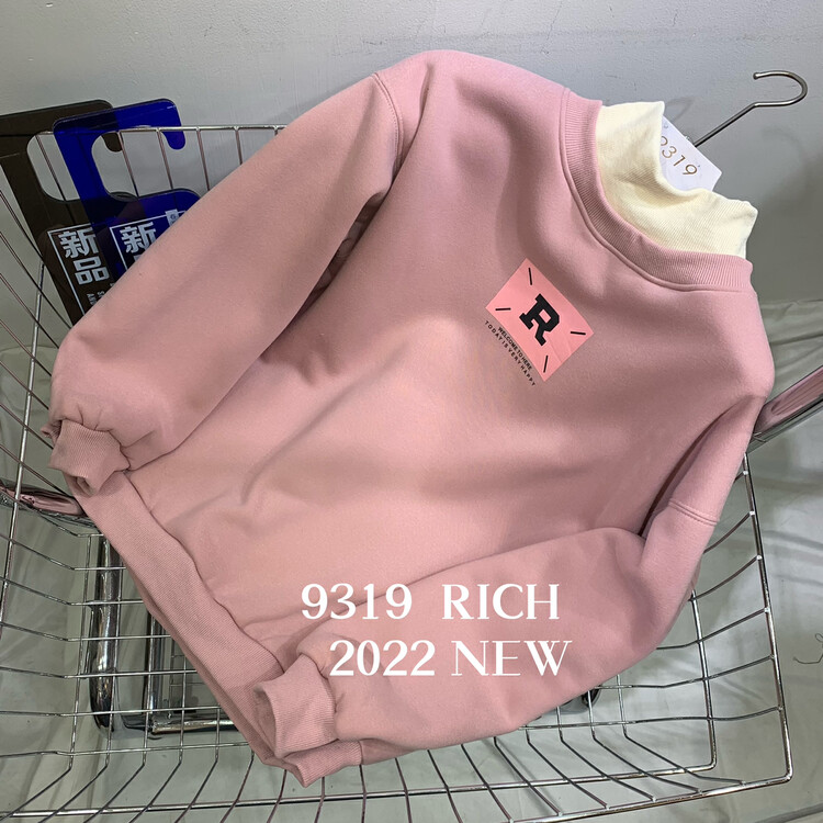 【9319】Northern fleece half turtleneck sweater 69005# L