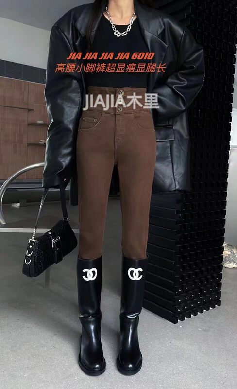 Original price 77.83! [JIAJIATMMT Muli] Small feet comfortable all-match jeans W6010# L