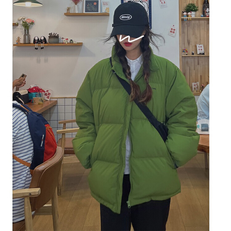 【L.L STUDIO】Korean style loose comfortable all-match warm cotton jacket 78533# PCZ