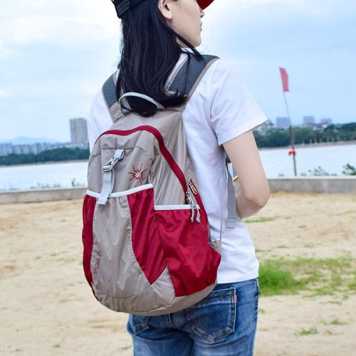 Ultra-thin backpack women's outdoor travel backpack foldable skin bag lightweight fashion portable mountaineering travel bag