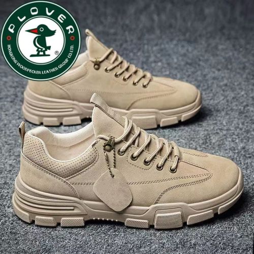Woodpecker men's tooling shoes low top breathable mesh shoes labor insurance shoes casual shoes men's shoes summer breathable work shoes