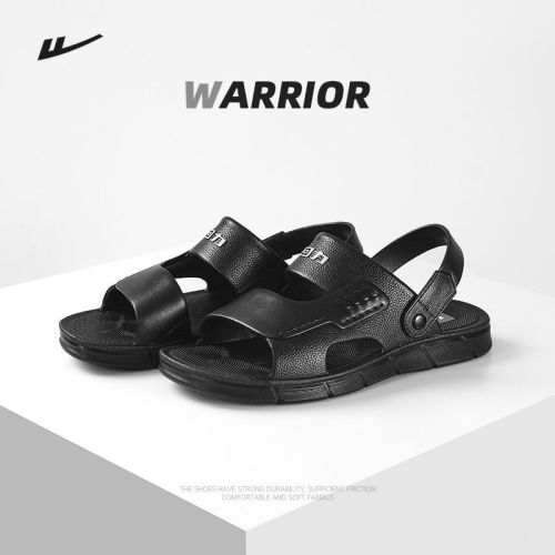 Pull back sandals men's 2022 new casual beach shoes men's non-slip summer wear-resistant dad dual-use sandals and slippers men