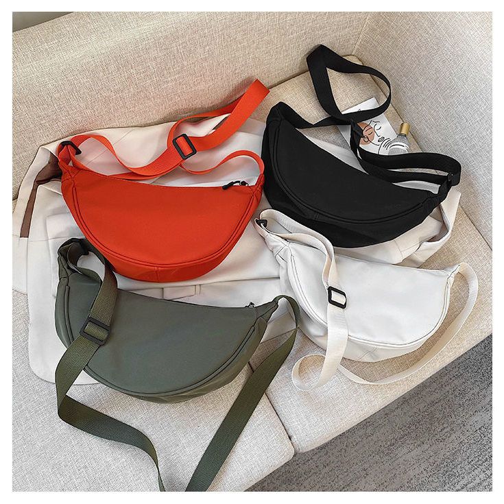 Seven degrees of the same style female messenger bag students new shoulder bag nylon dumpling bag women's shoulder bag all-match small cloth bag